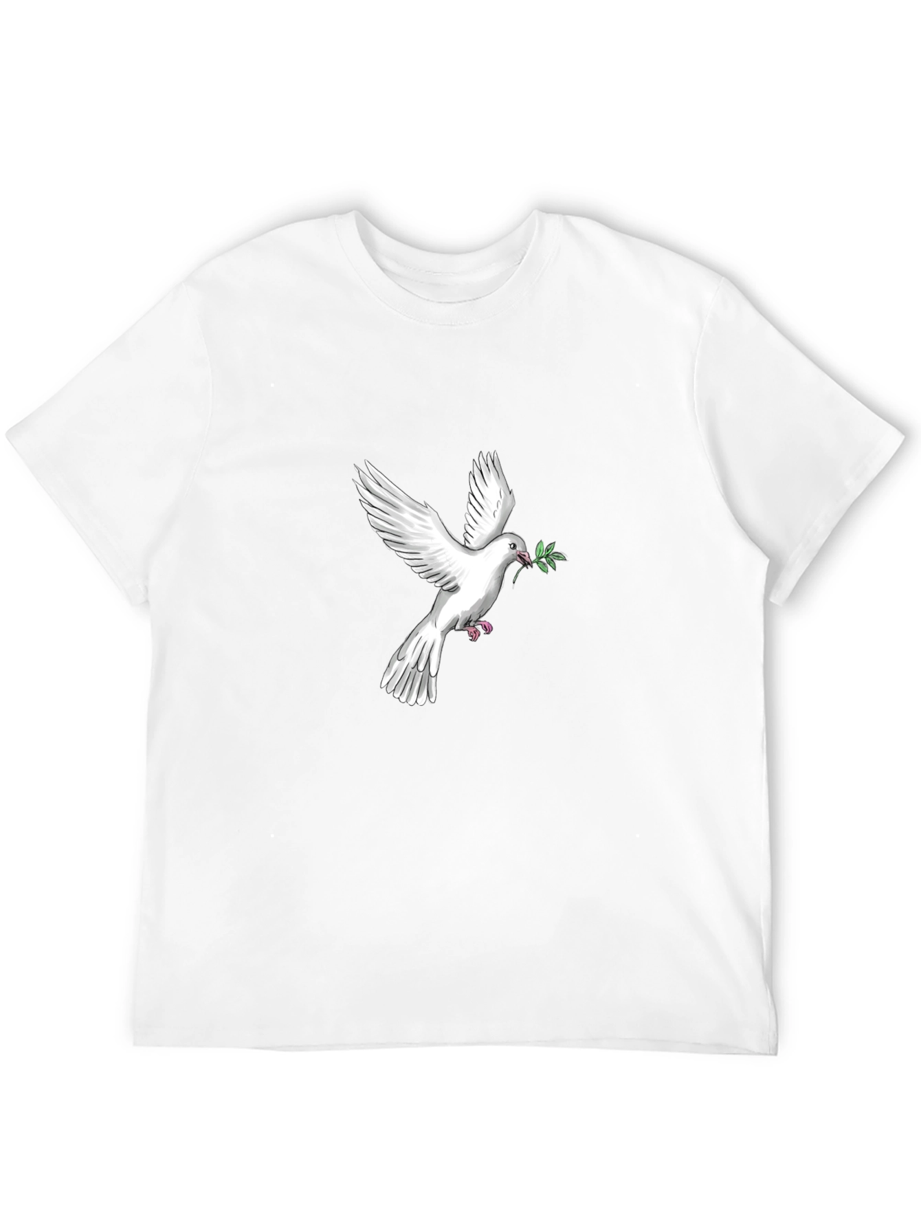 Peace Dove Graphic Tee - Black