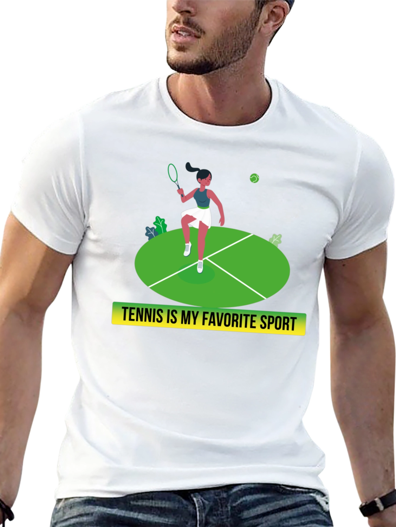 Tennis Lover Graphic Tee