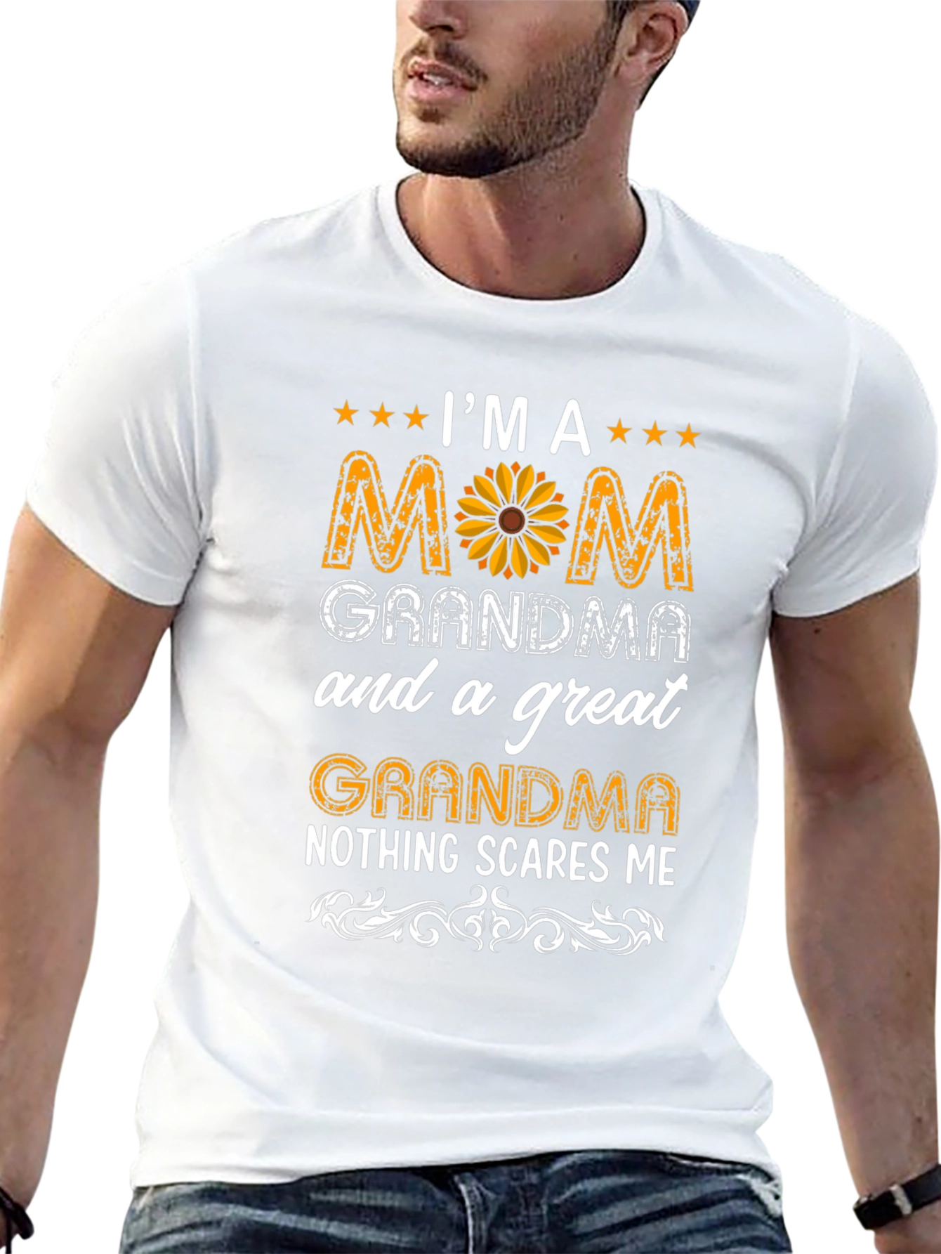 Im A Mom Grandma Great Grandma T-Shirt