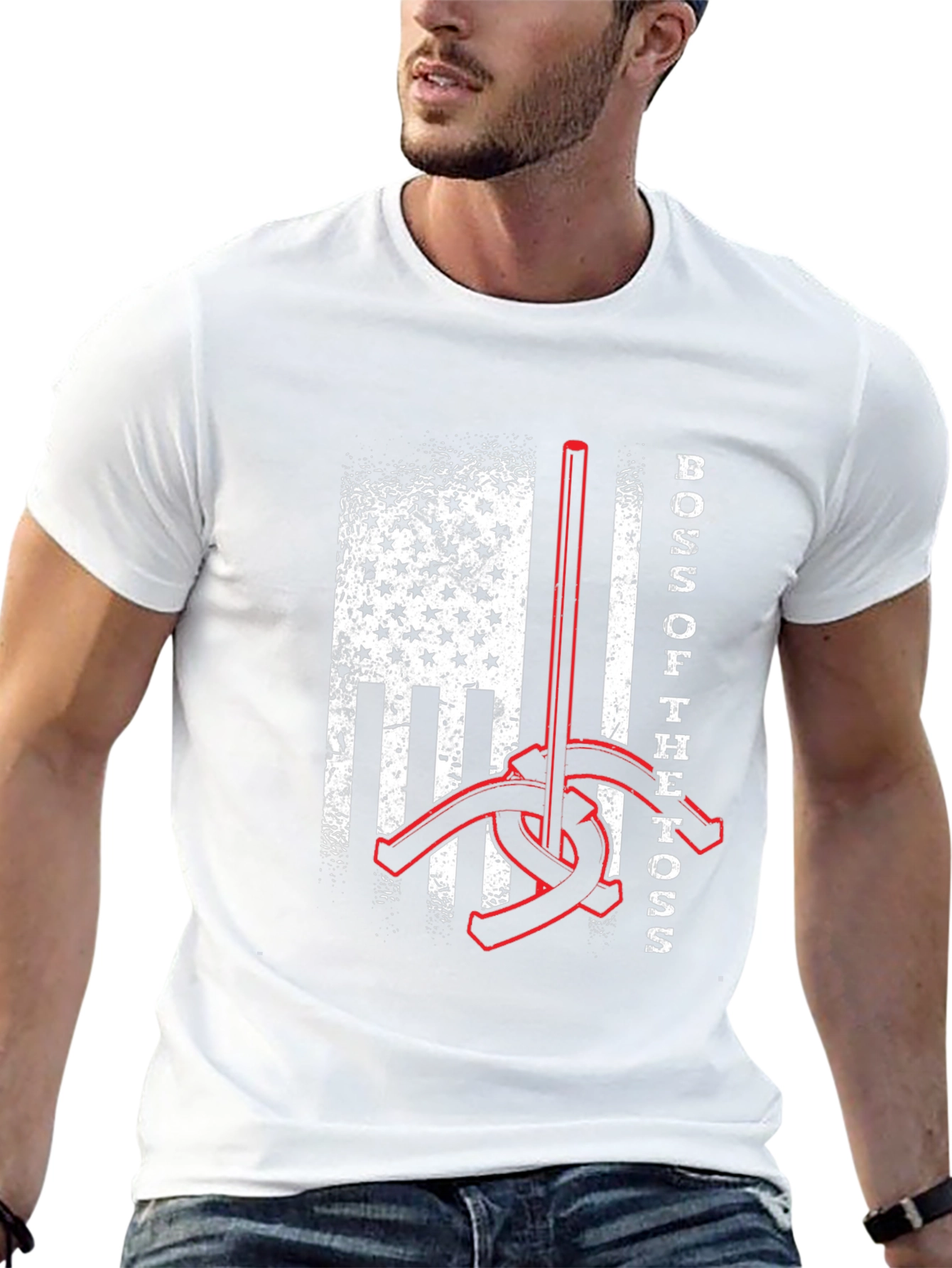 Boss of The Toss Horseshoe T-Shirt