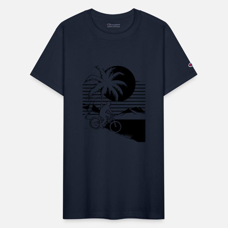 Mountain Bike Enthusiast Illustration