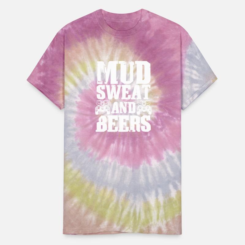 Mud Sweat And Beers ATV Quad 4 Wheeler Rider Biker