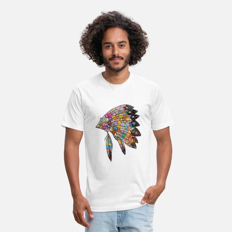 native american chief hat T-Shirt