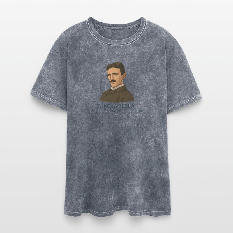 Nikola Tesl Inspirational Portrait Design