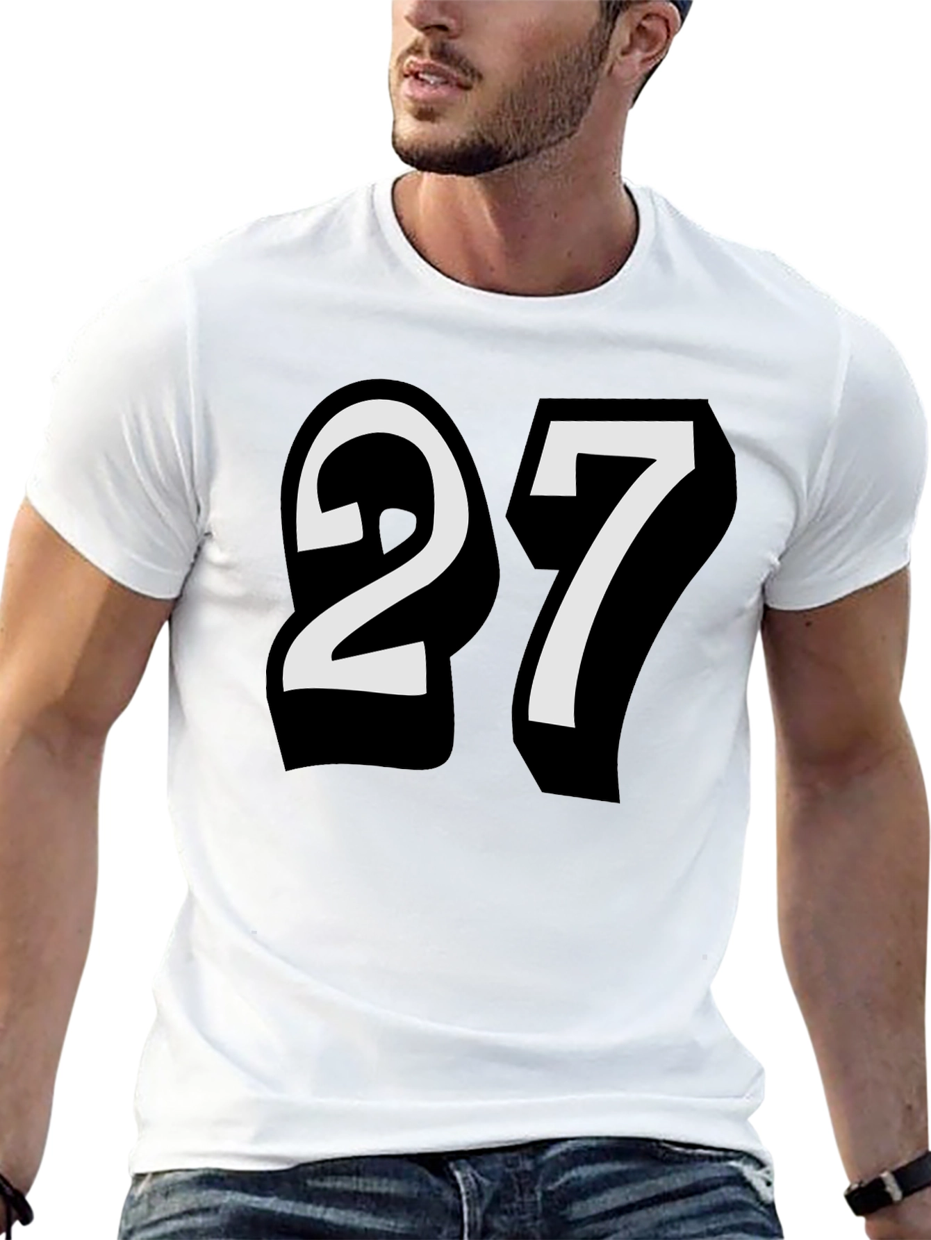 Number 27 Graphic T-Shirt