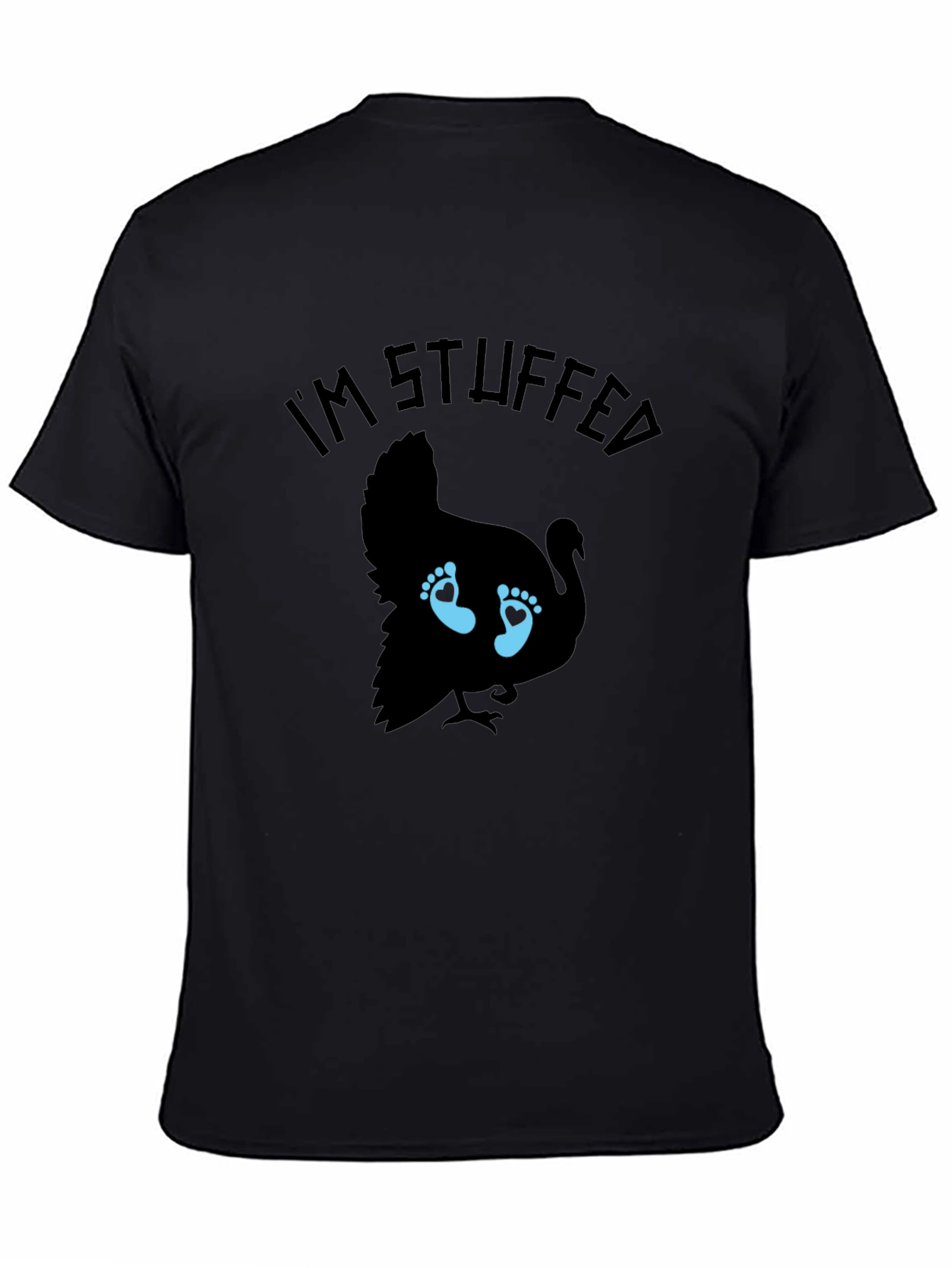 Im Stuffed Turkey T-Shirt - Thanksgiving Pregnancy Reveal Tee