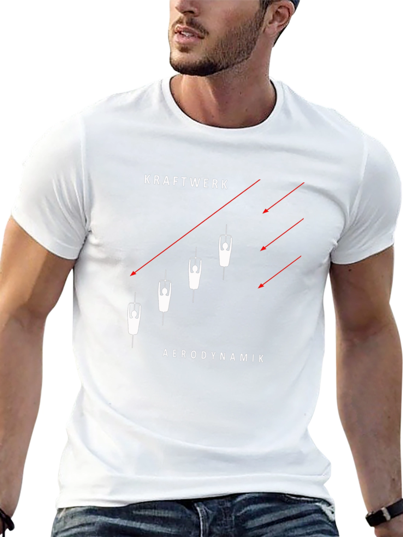 Kraftwerk Aerodynamik Graphic T-Shirt - Black