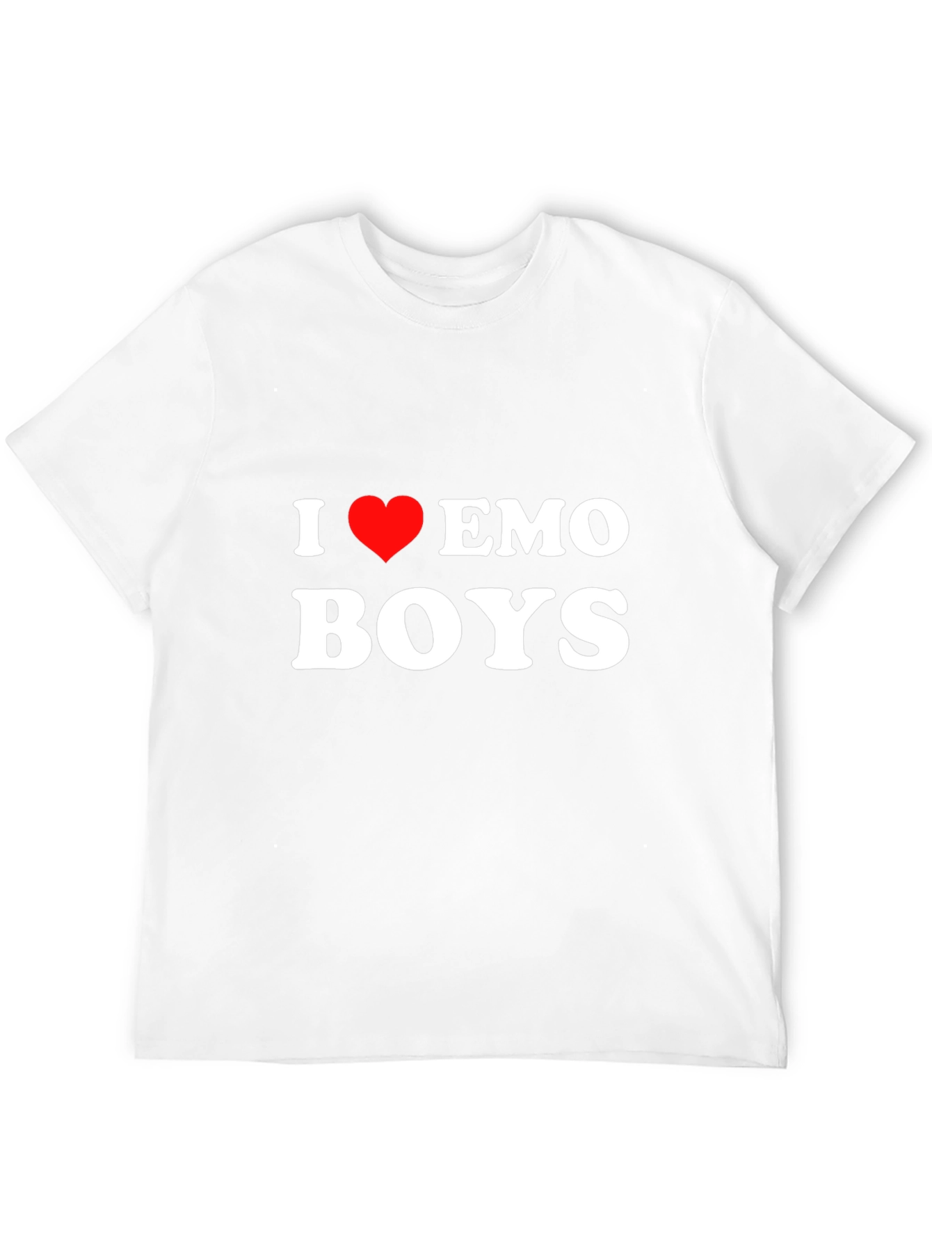 I Heart Emo Boys Graphic Tee