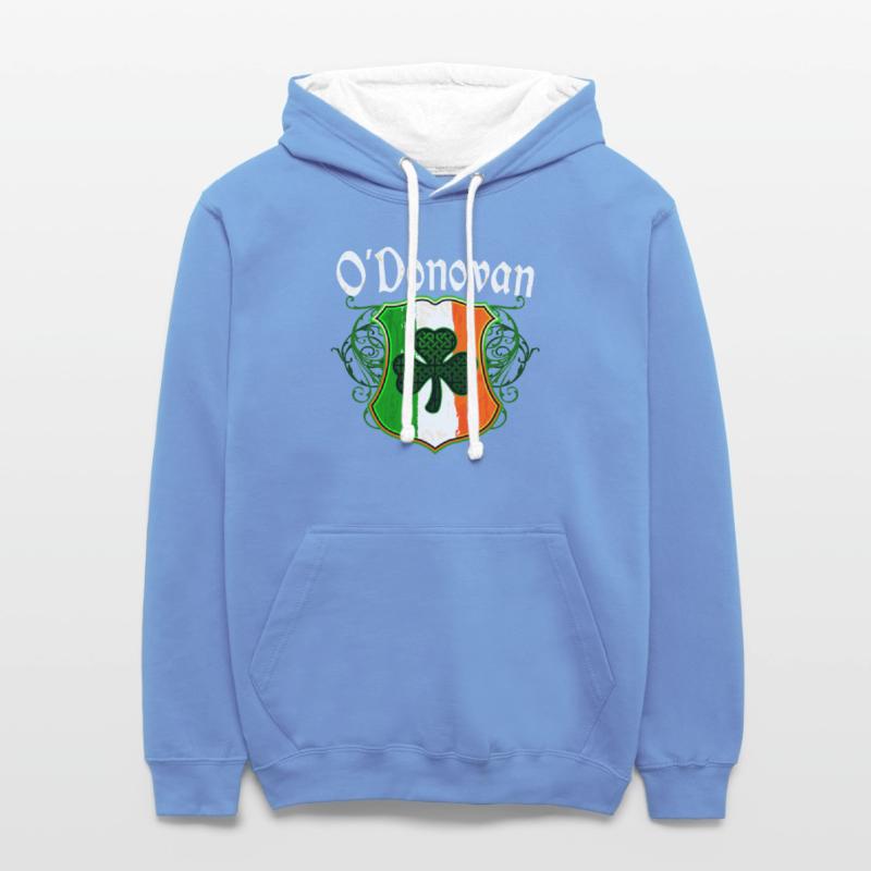 O'Donovan Irish Surname Ireland Flag Shamrock
