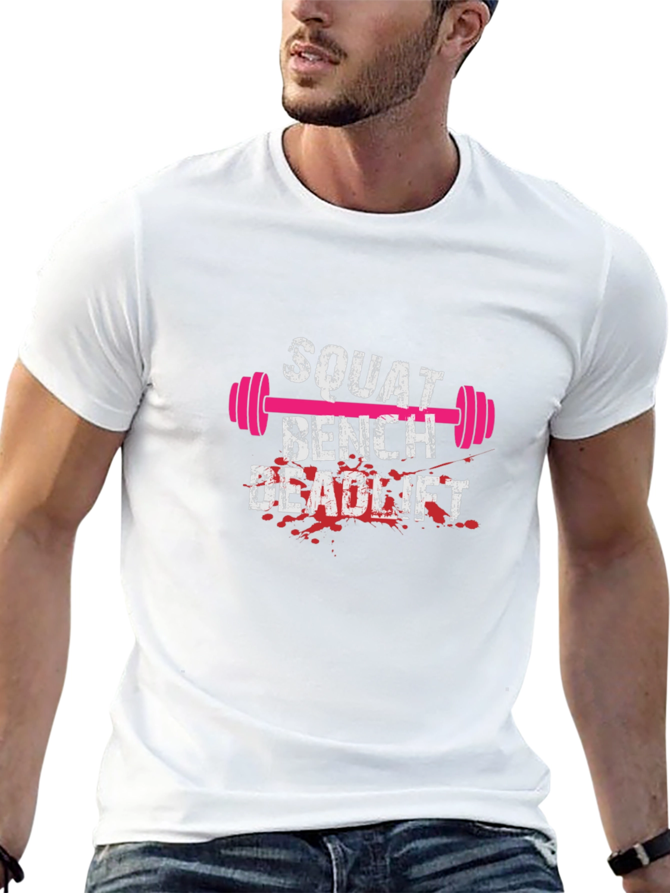 Squat Bench Deadlift Workout T-Shirt