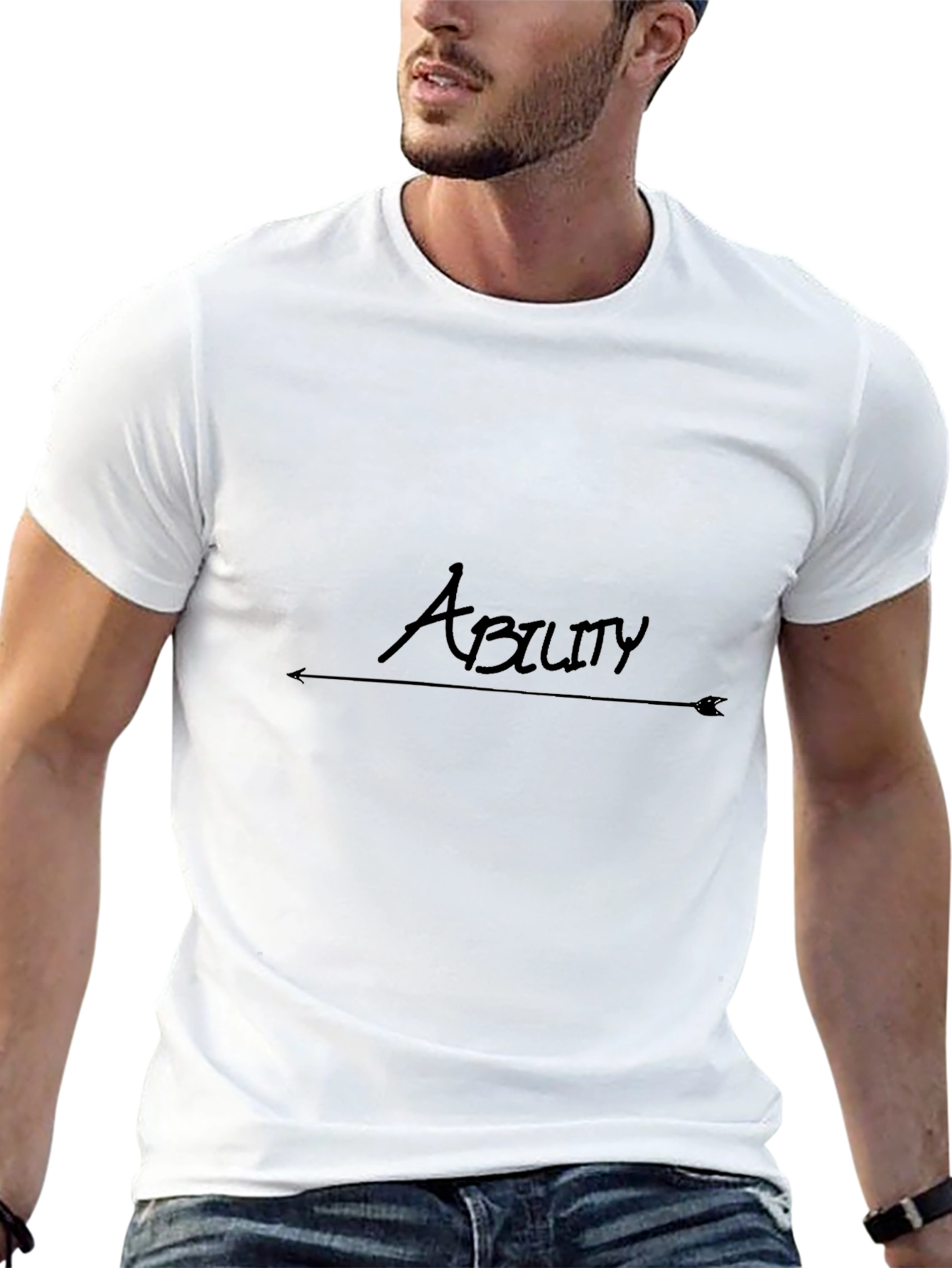 Ability Arrow Black T-Shirt - Mens Graphic Tee