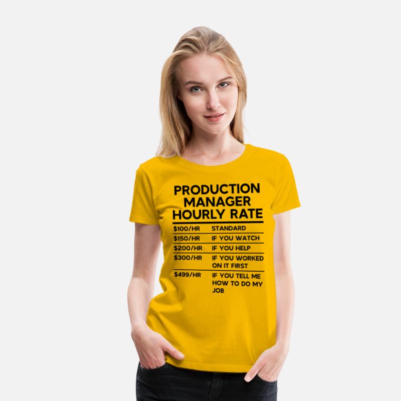 Production Manager Hourly Rate