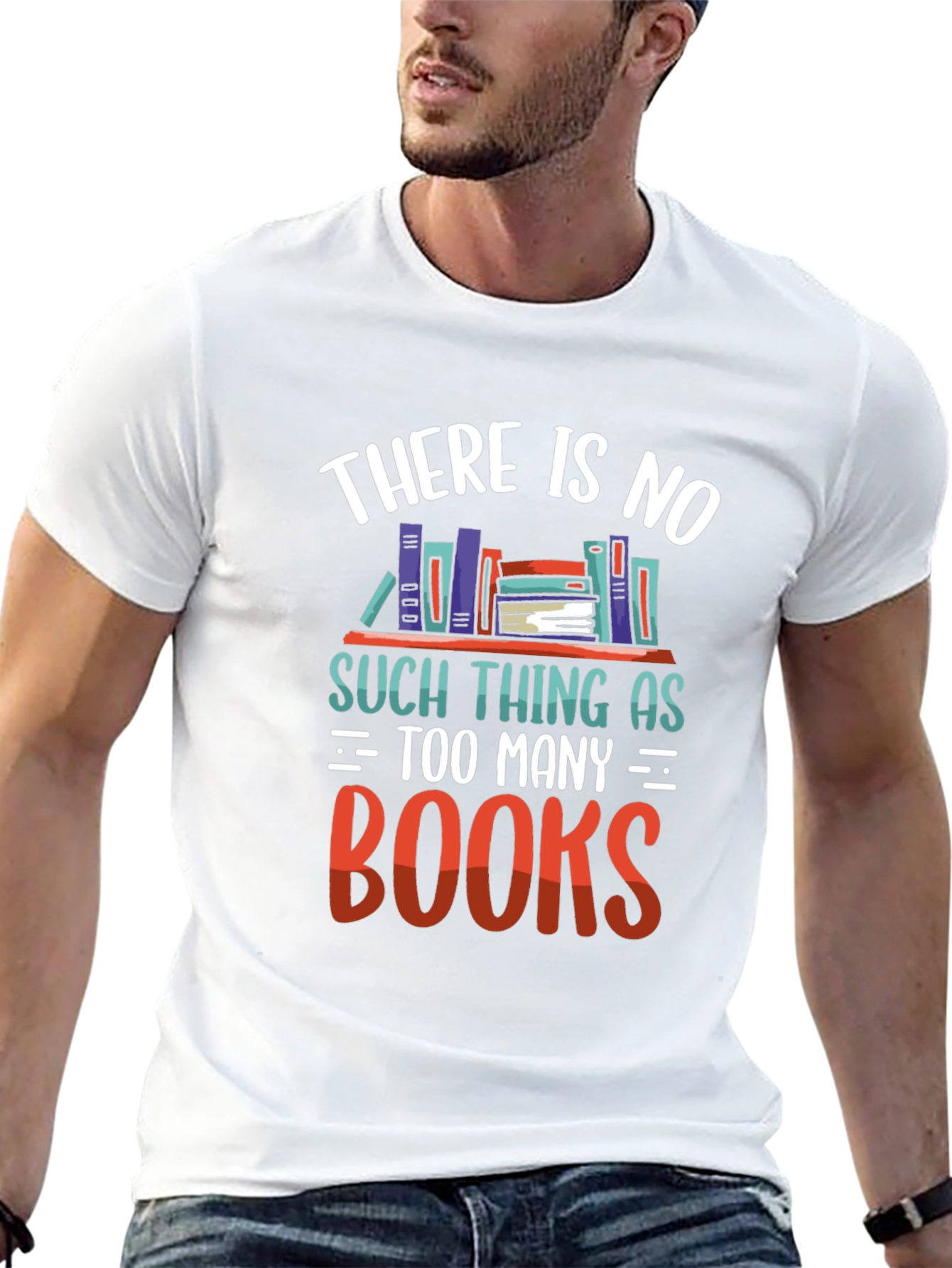 Book Lover T-Shirt - Too Many Books
