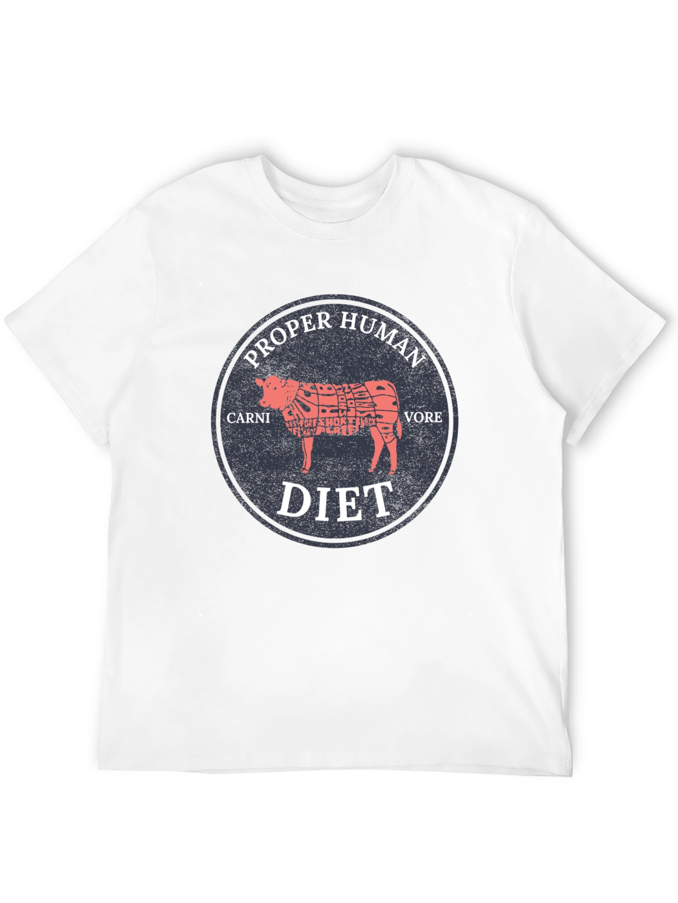 Proper Human Diet T-Shirt - Carnivore Edition
