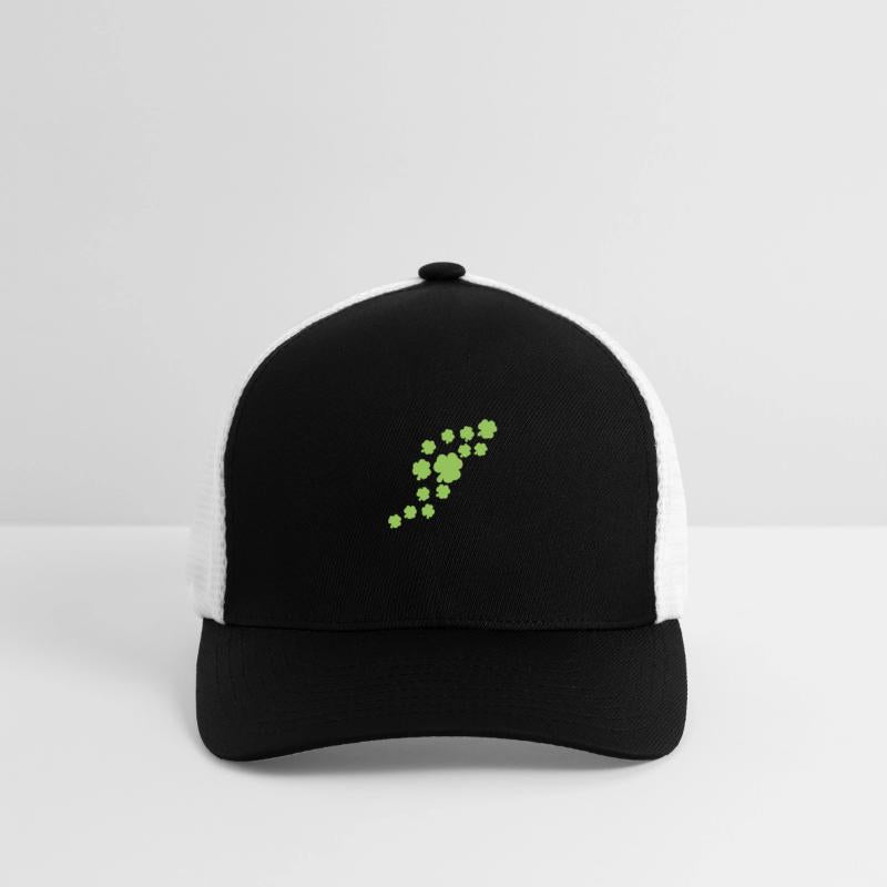 Shamrock Many Trefoil Leaves Green Pattern Cool