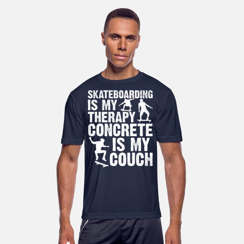 Skatepark Skateboarding Is My Therapy Concrete Is