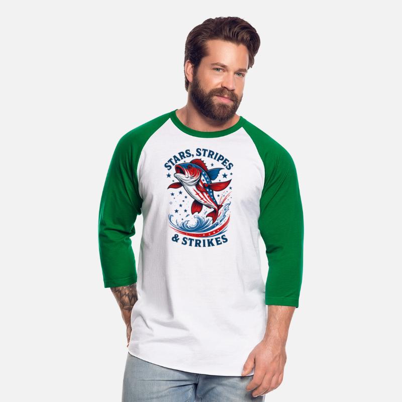 Stars, Stripes & Strikes Fishing Shirt