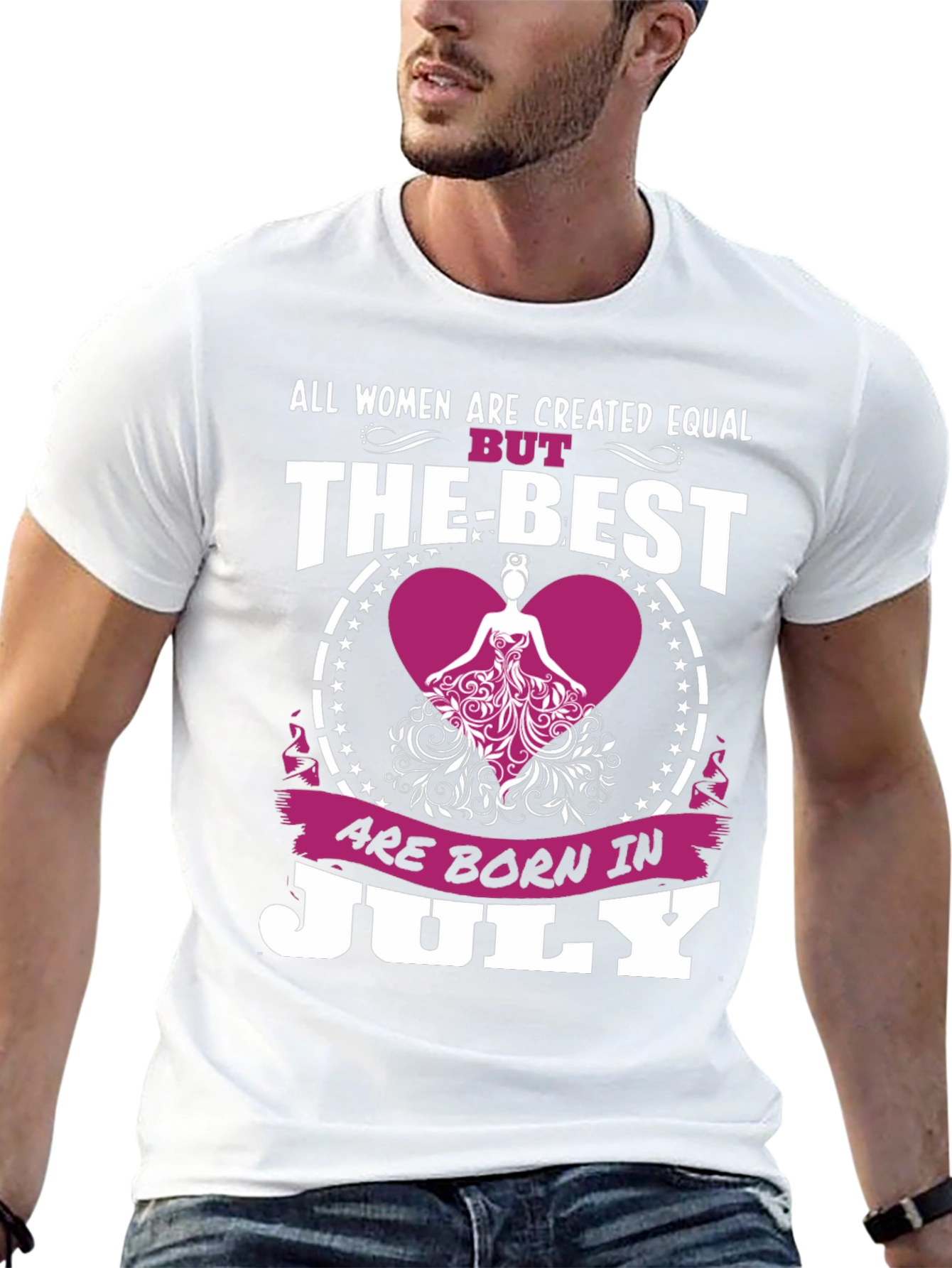 Womens July Birthday T-Shirt - The Best