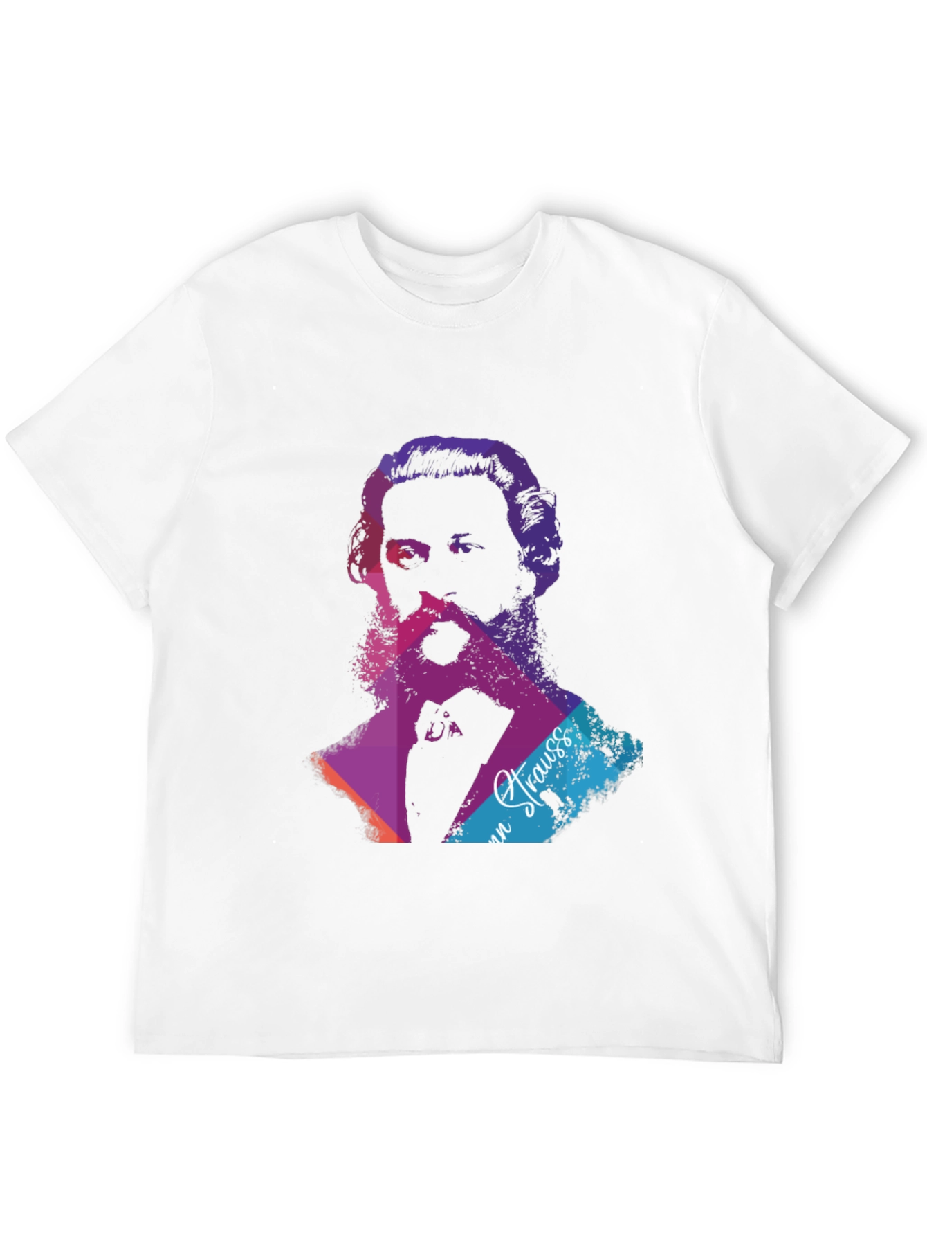 Johann Strauss Portrait T-Shirt - Graphic Tee