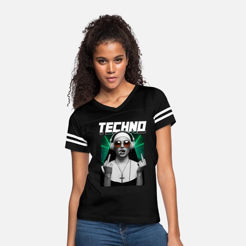 Techno Nun Rave party Techno Hardstyle