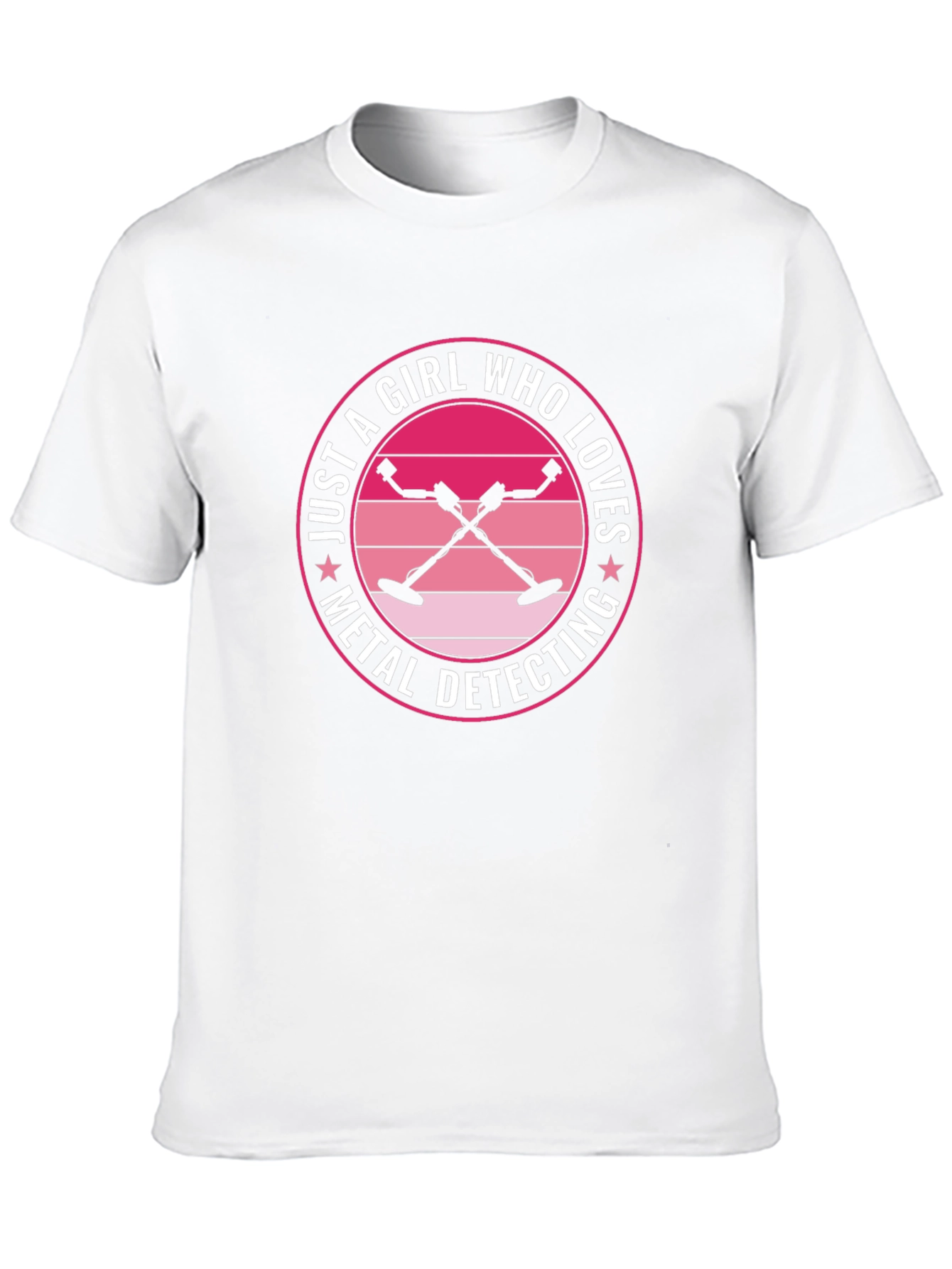 Metal Detecting Girl T-Shirt Gift