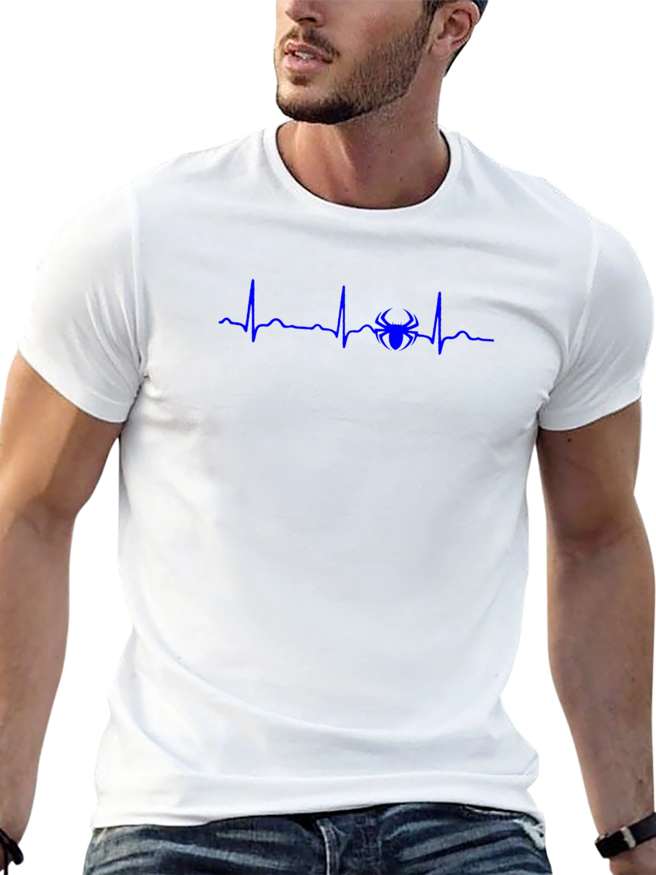 Spider Heartbeat T-Shirt - Stylish Geek Chic