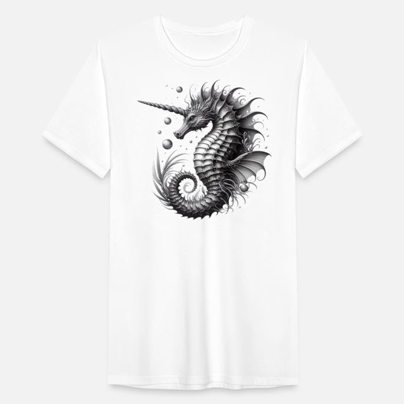 Unicorn Seahorse Fantasy Creature