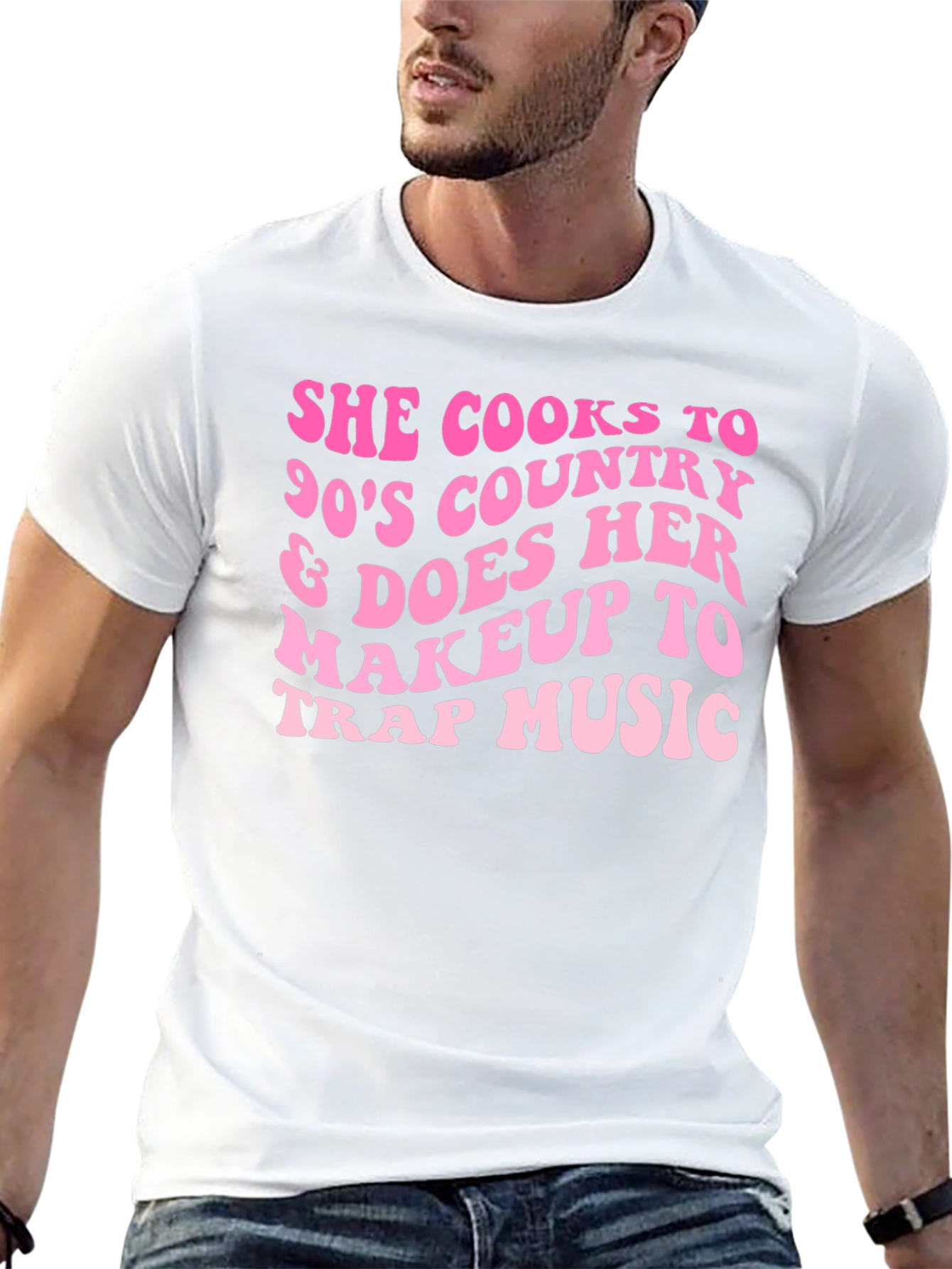 She Cooks To 90s Country T-Shirt