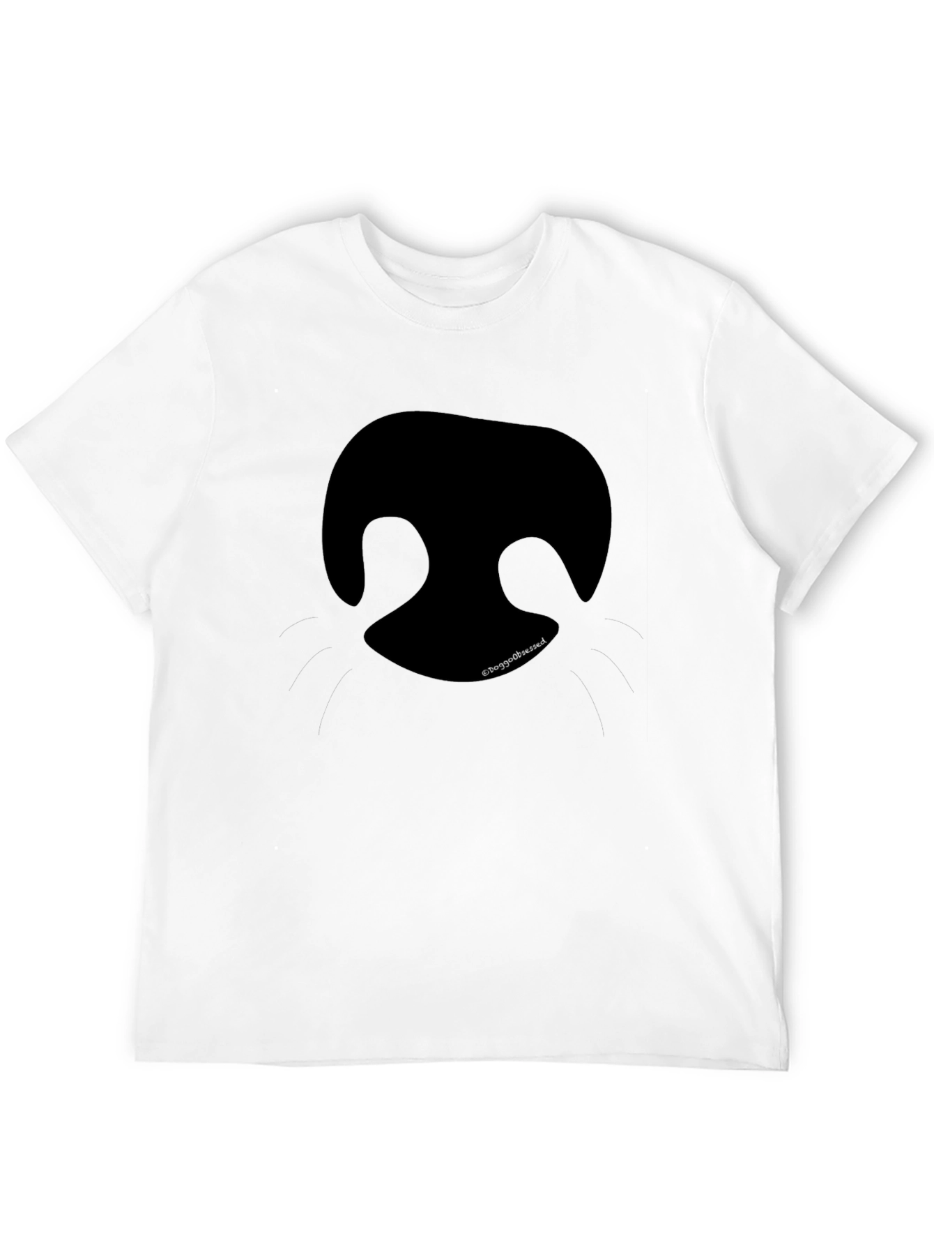Dog Nose Graphic T-Shirt - Unisex Casual Tee