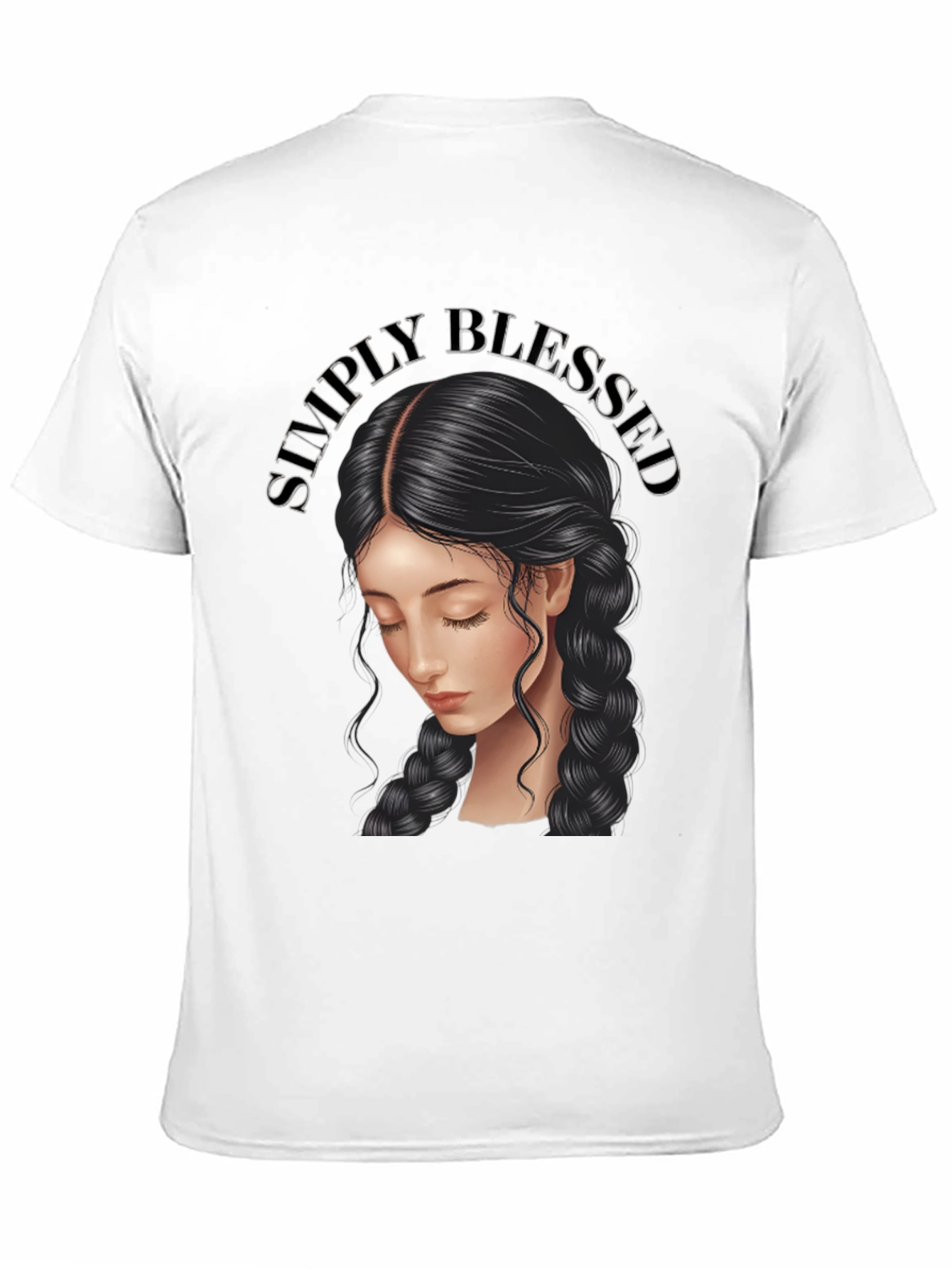 Simply Blessed Graphic T-Shirt - Black