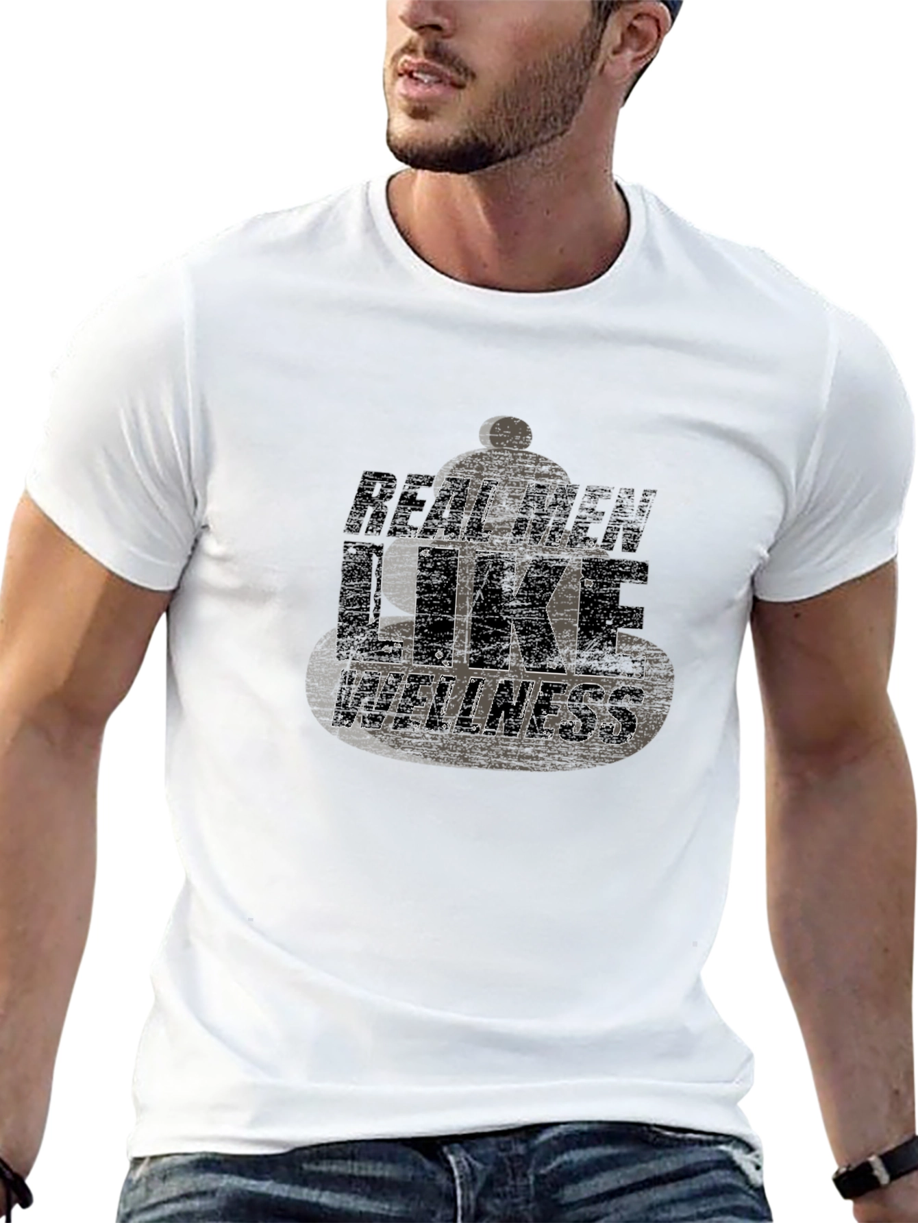 Wellness Lovers Tee - Real Men Like Wellness