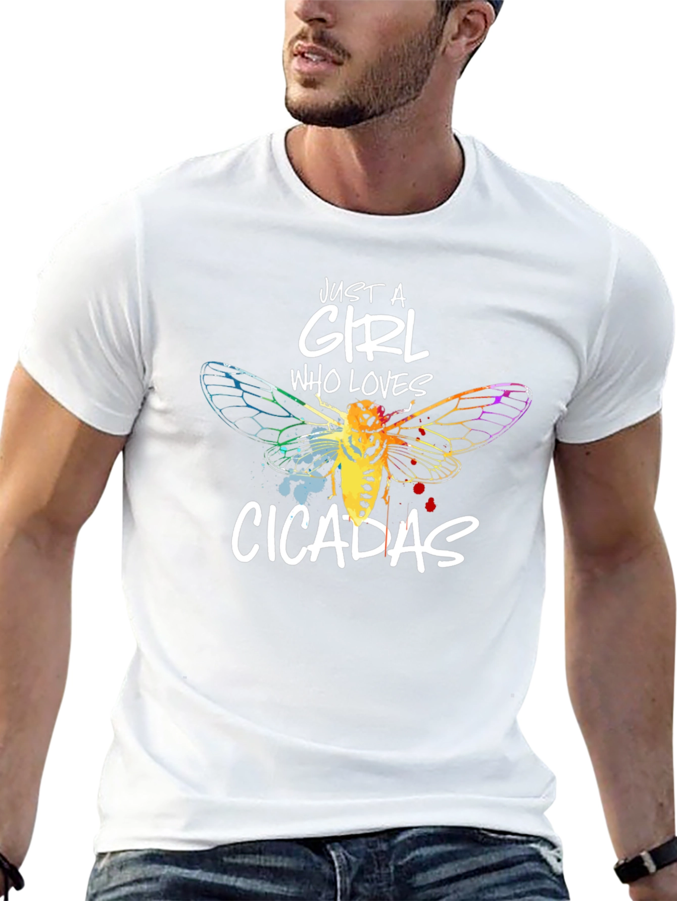 Just A Girl Who Loves Cicadas T-Shirt