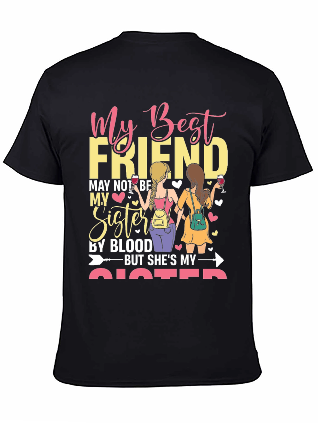 Best Friend Sister Graphic Tee