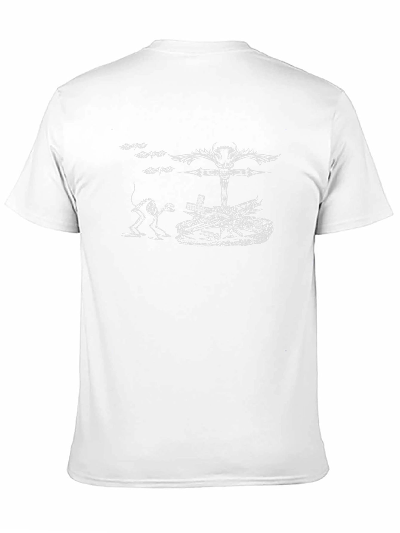Skull & Bones Graphic Tee - Black