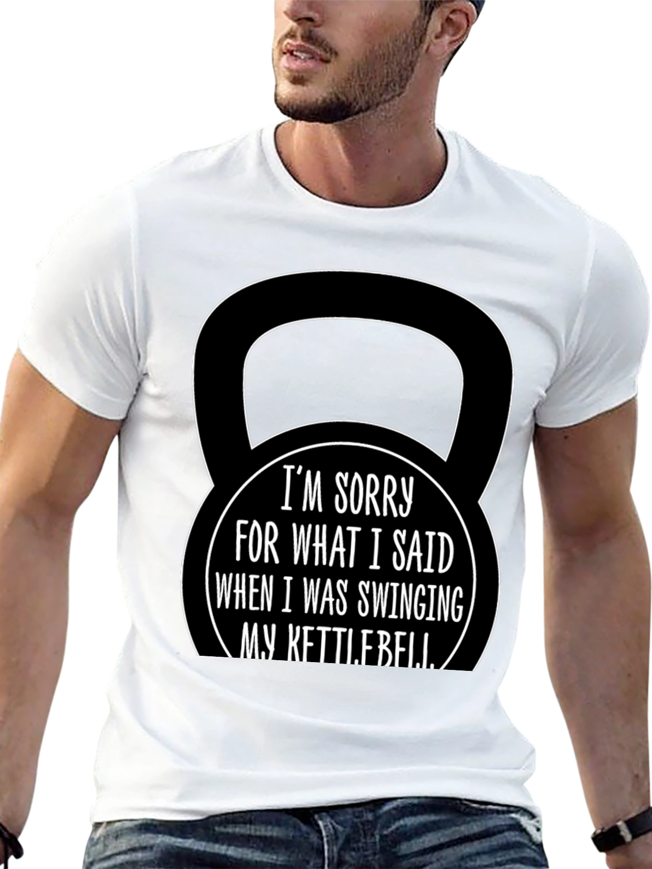 Kettlebell Apology Funny Workout T-Shirt