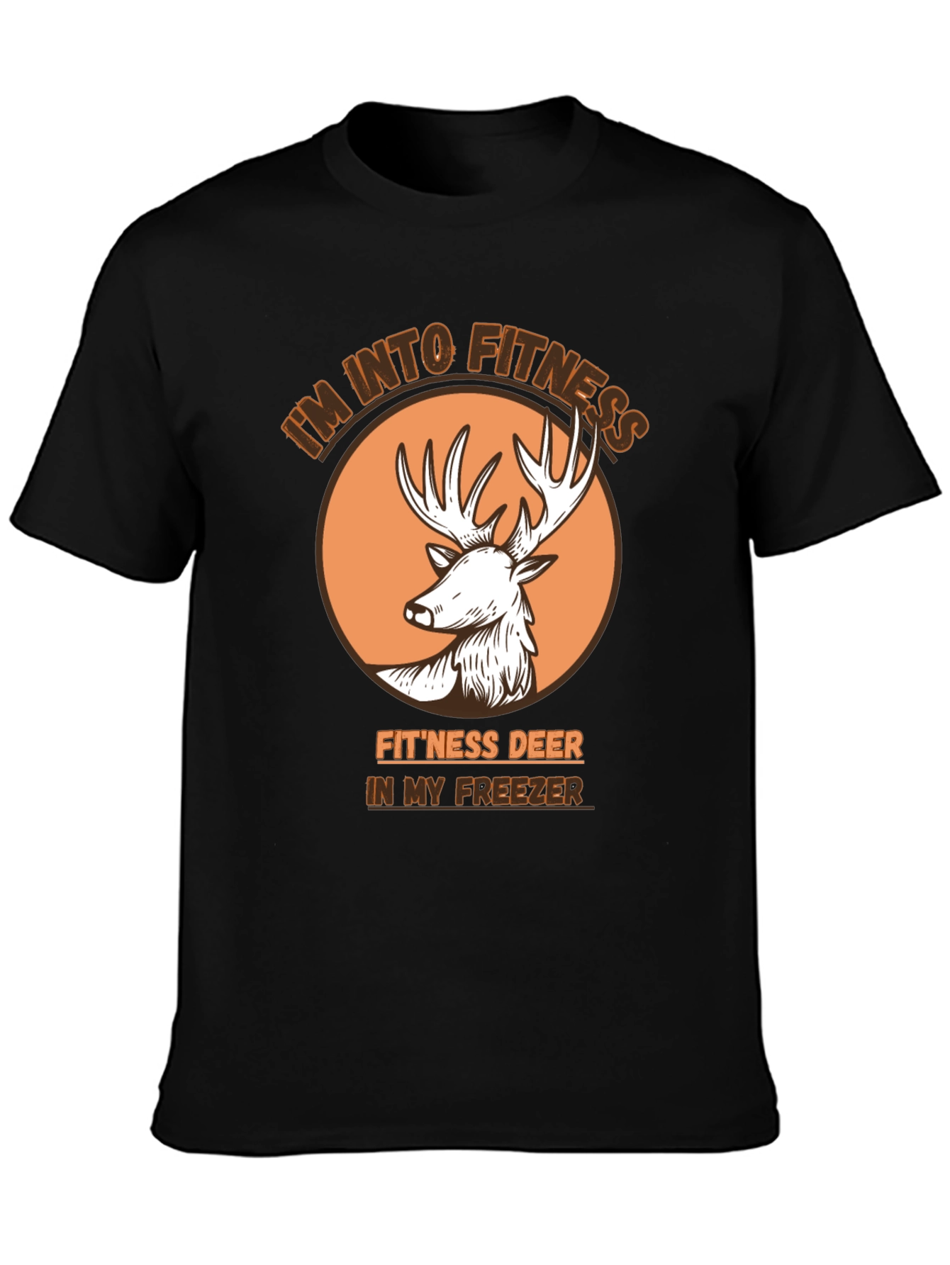 Fitness Deer T-Shirt - Im Into Fitness