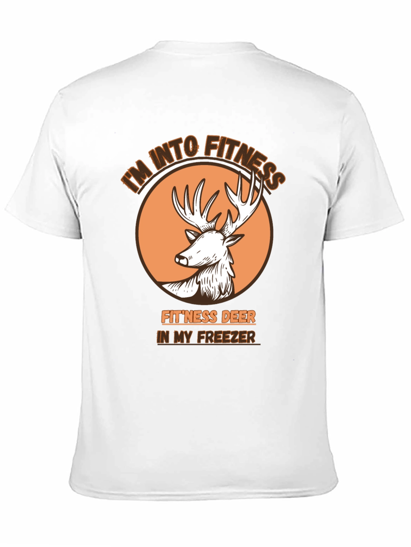 Fitness Deer T-Shirt - Im Into Fitness