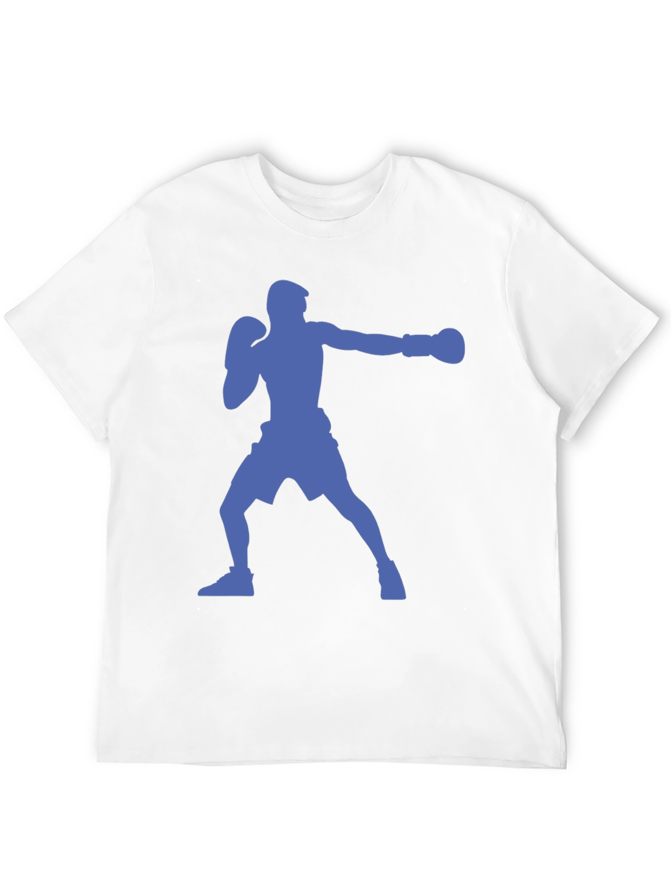 Boxing Silhouette T-Shirt - Stylish Graphic Tee