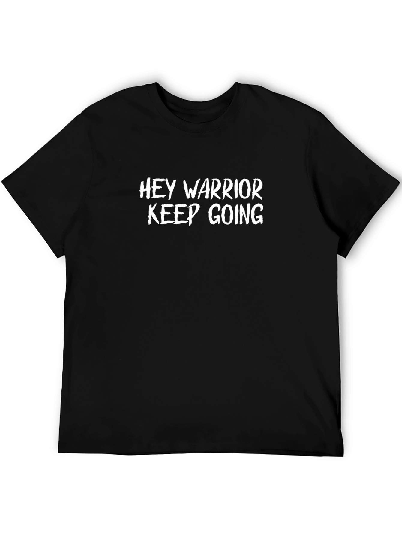 Hey Warrior Keep Going Graphic Tee
