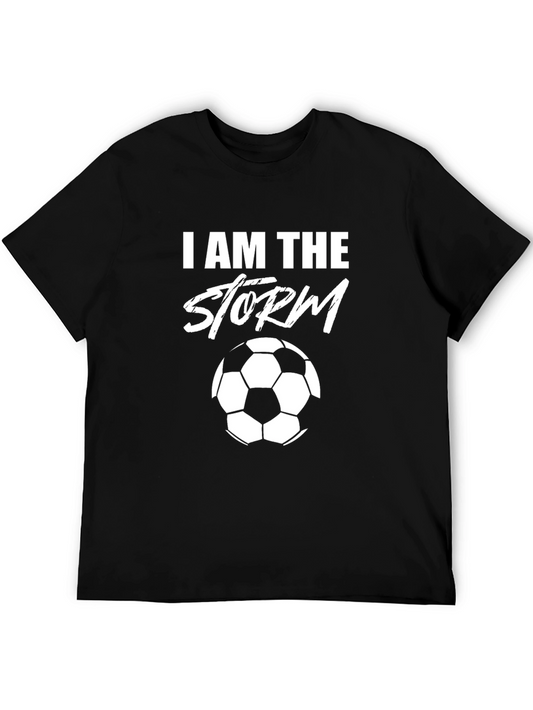 I Am The Storm Soccer Graphic T-Shirt