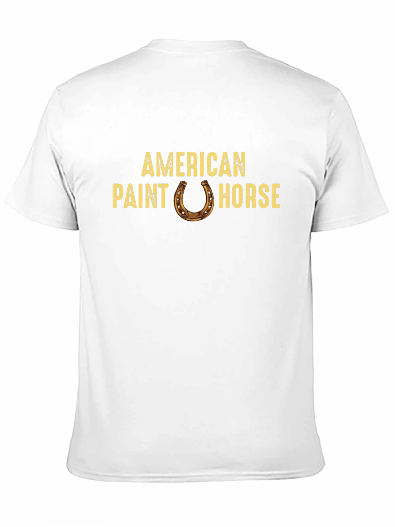 American Paint Horse T-Shirt Horseshoe Graphic Tee