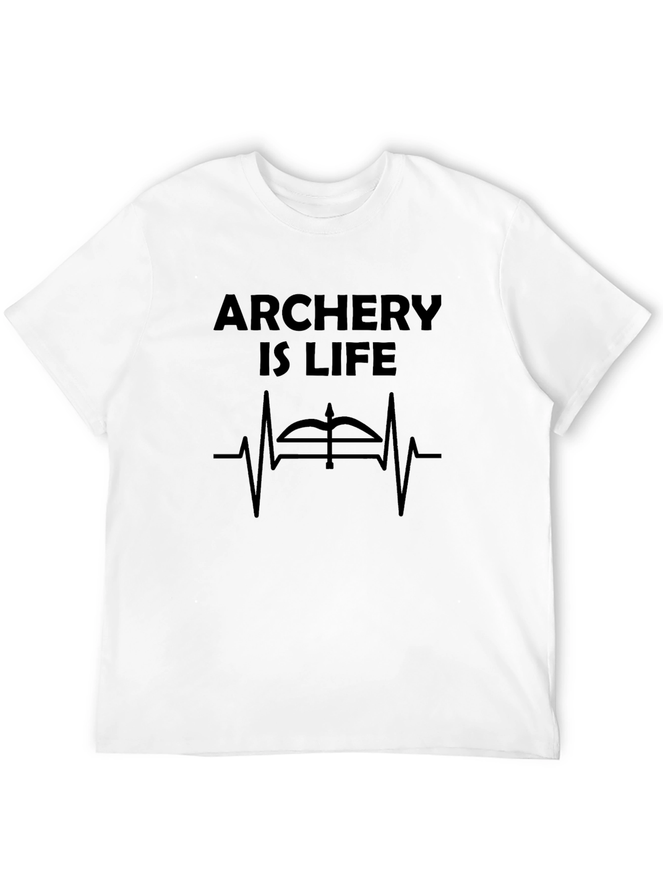 Archery Is Life T-Shirt Bow and Arrow Design