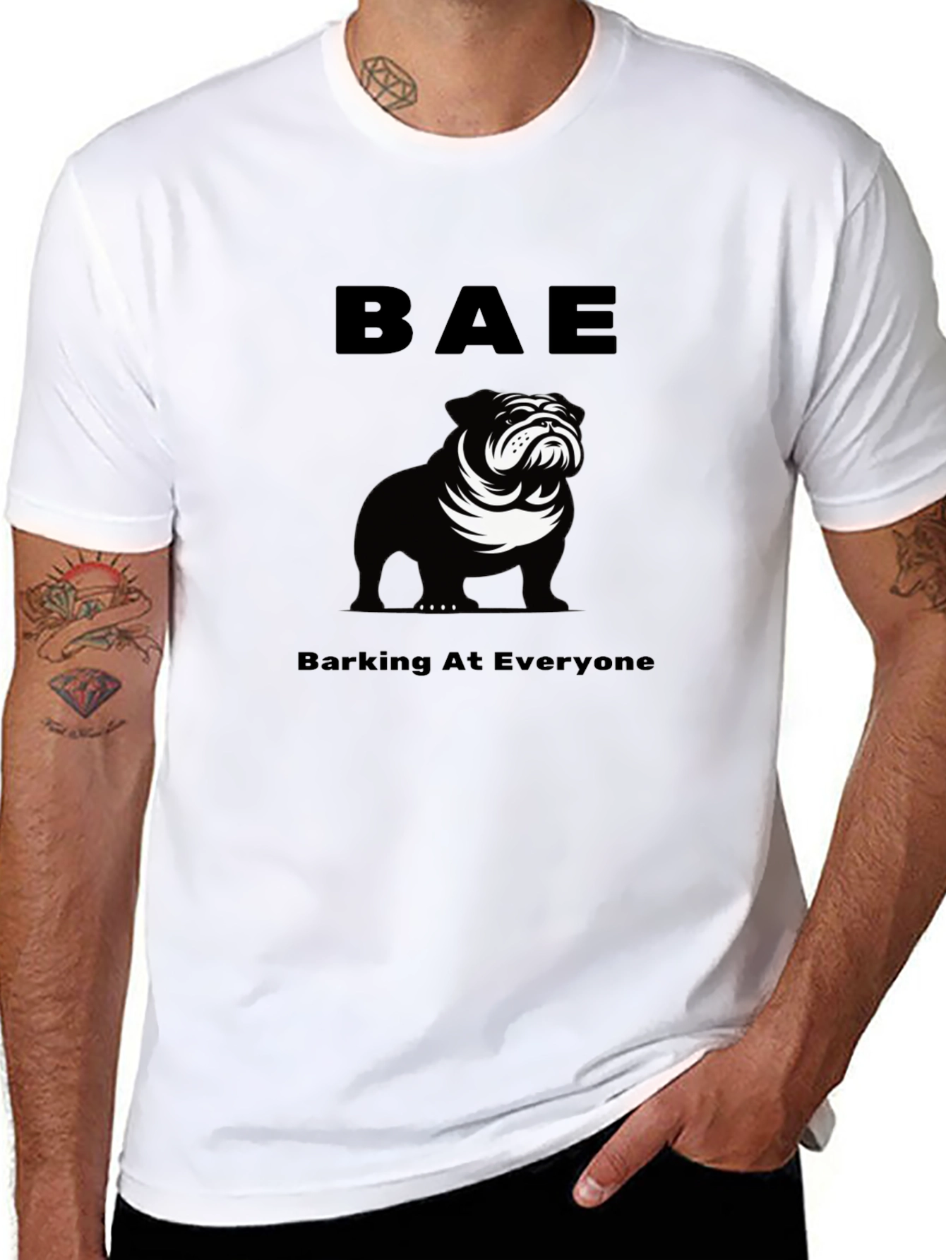 BAE Barking Bulldog Graphic Tee