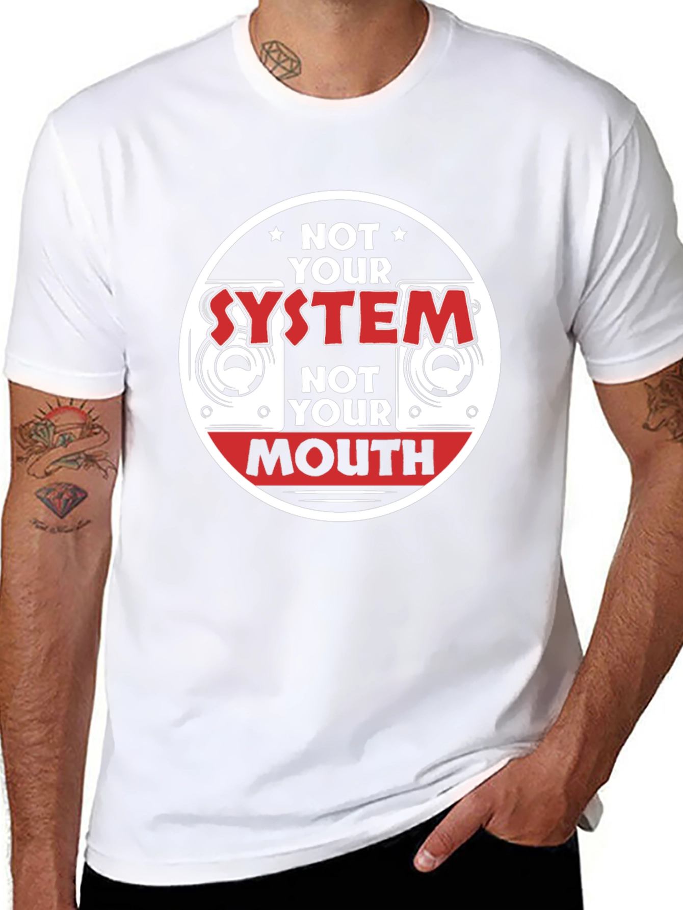 Not Your System Not Your Mouth T-Shirt