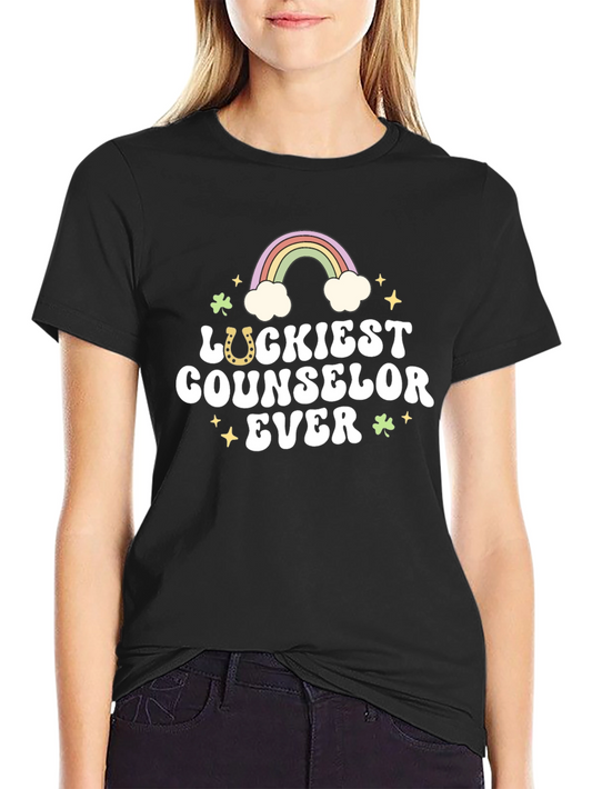 Lucky Counselor Ever Black T-Shirt