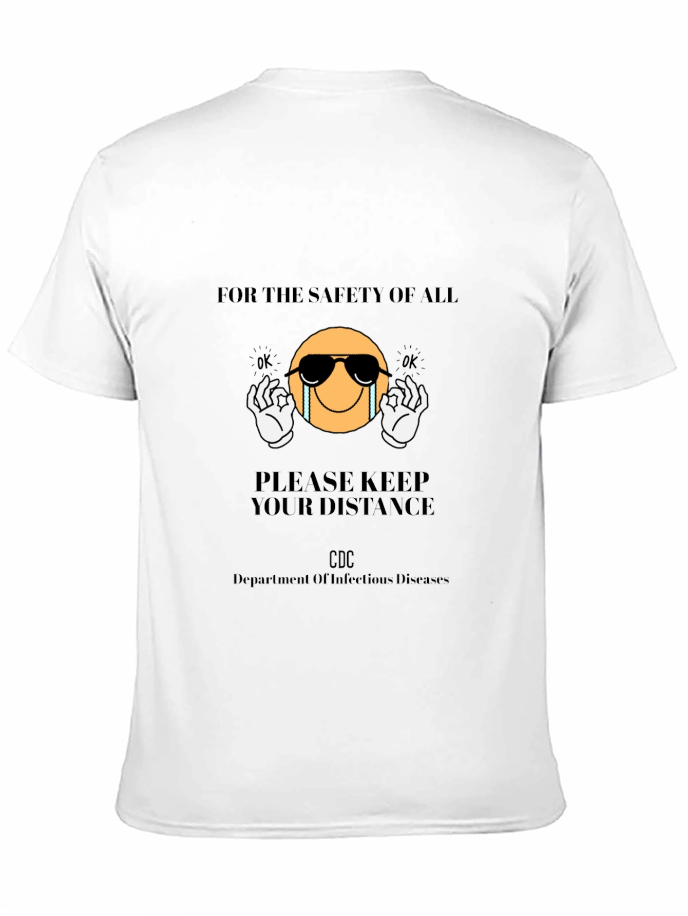 Social Distancing T-Shirt: Safety First