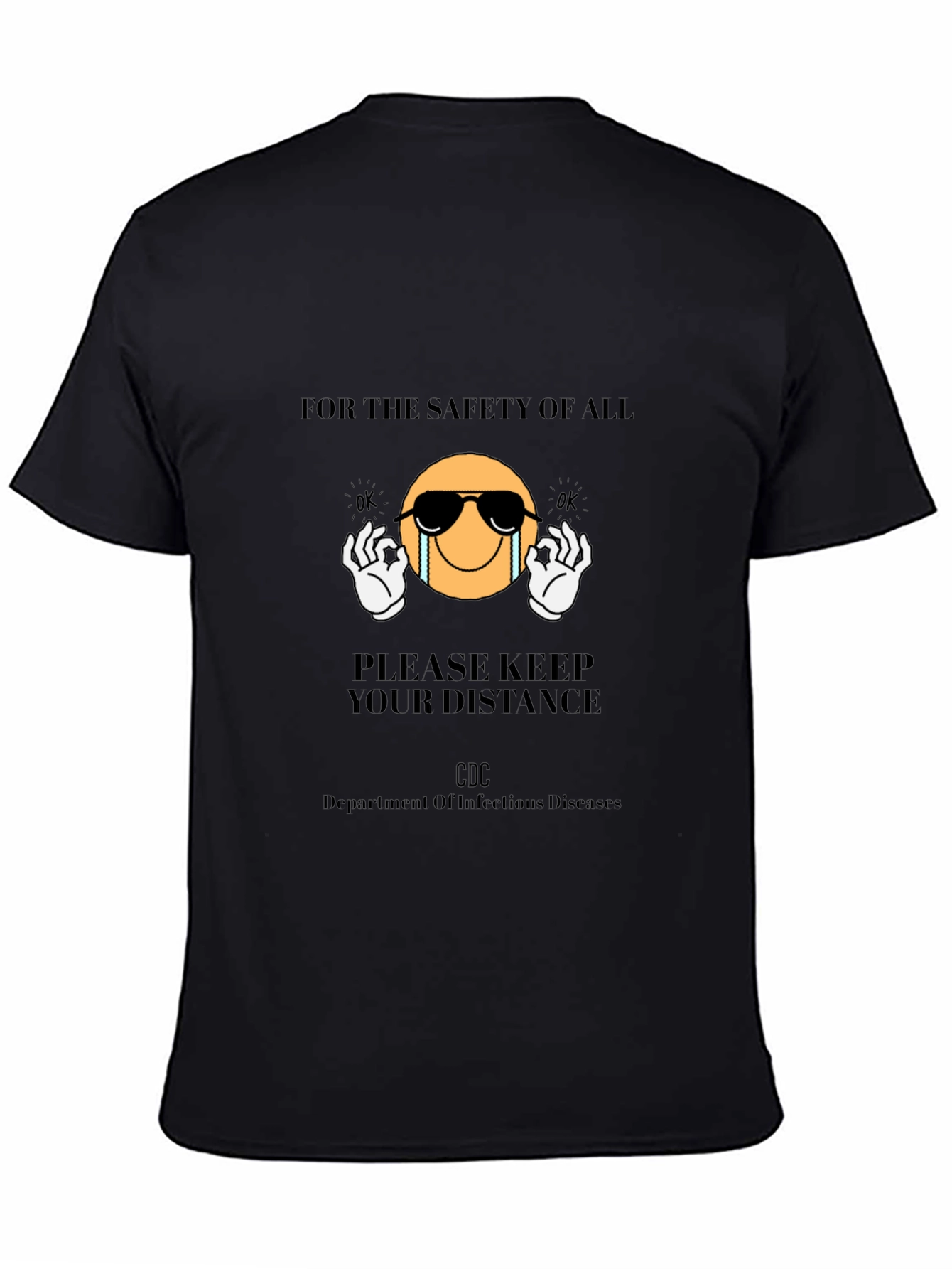 Social Distancing T-Shirt: Safety First