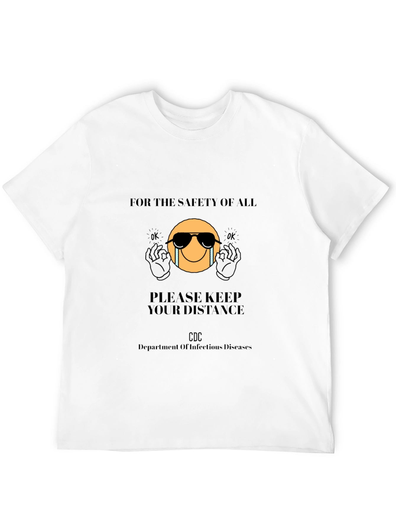 Social Distancing T-Shirt: Safety First