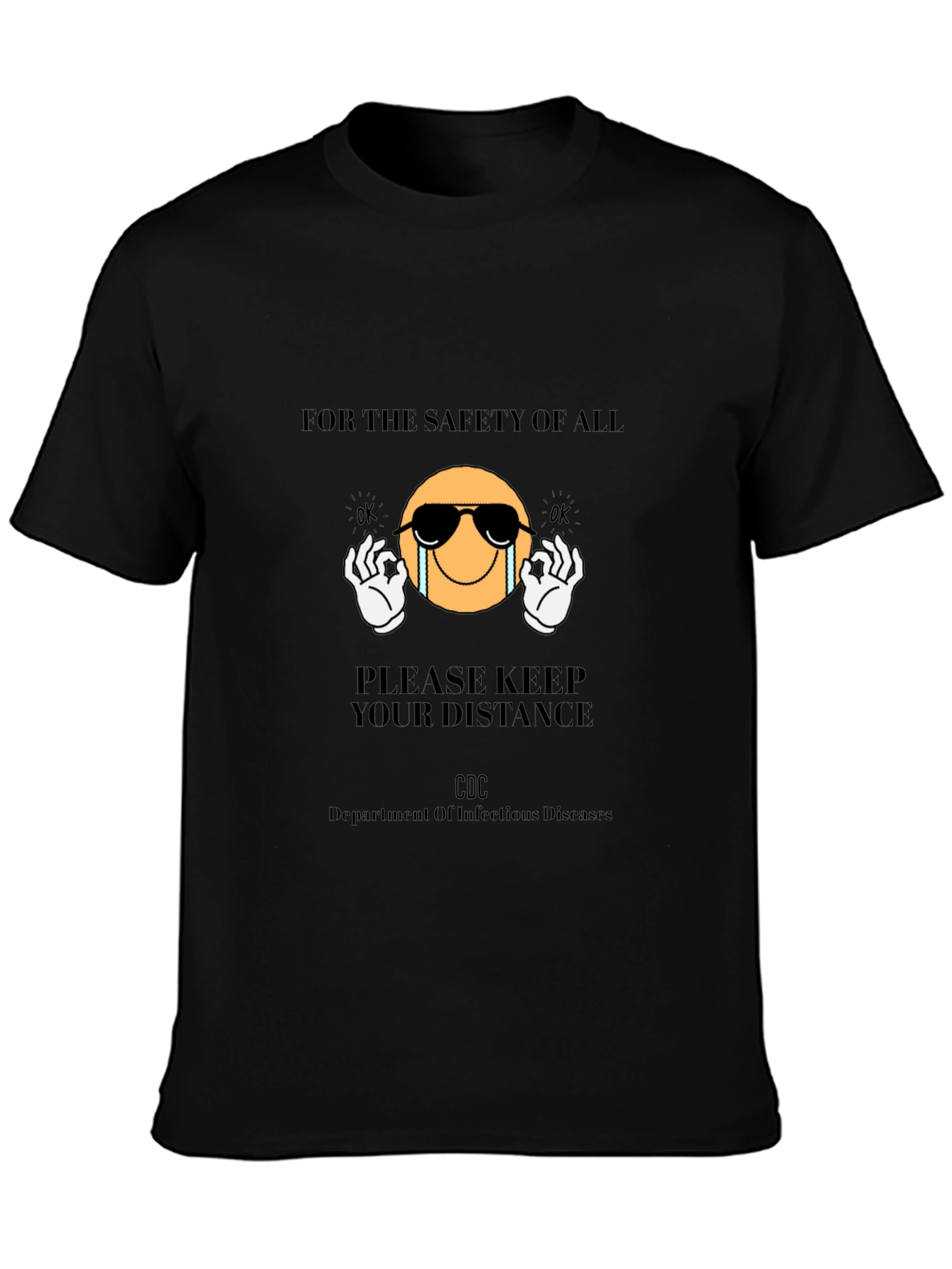 Social Distancing T-Shirt: Safety First