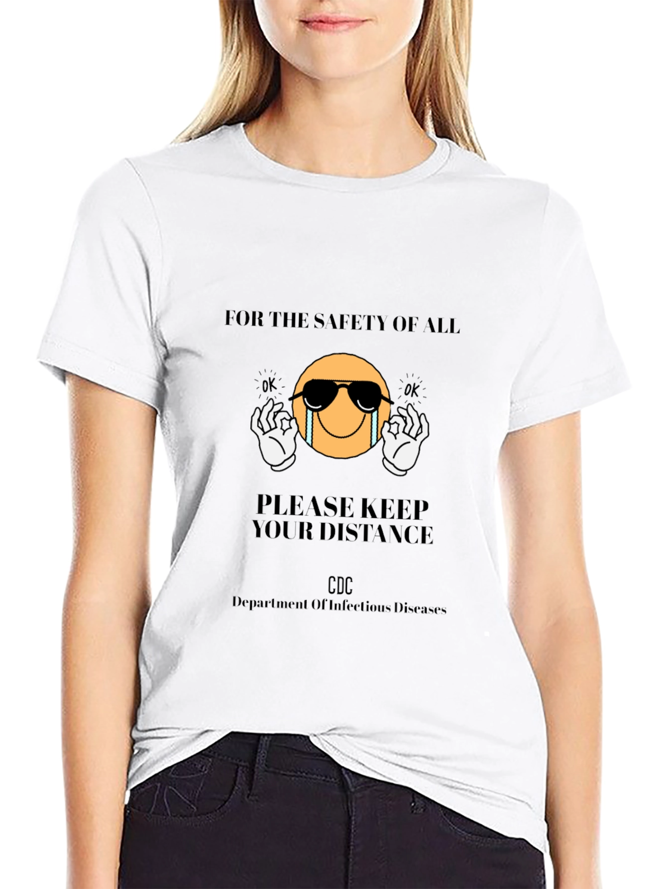 Social Distancing T-Shirt: Safety First